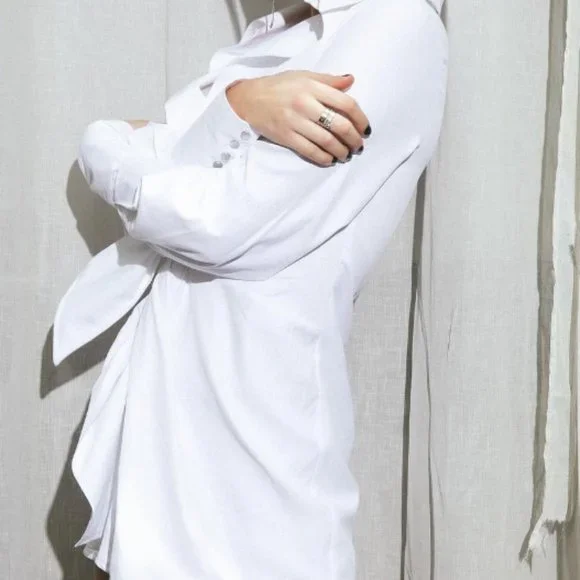 Steele Knotty Shirt Dress - Picture 2 of 6